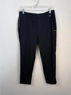 Vuori Men's Fleet Performance Stretch Jogger Pants Black Size Medium